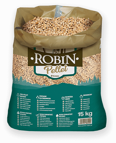 worek pelletu opałowego Robin do kupienia w Budzyniu lub sklepie internetowym